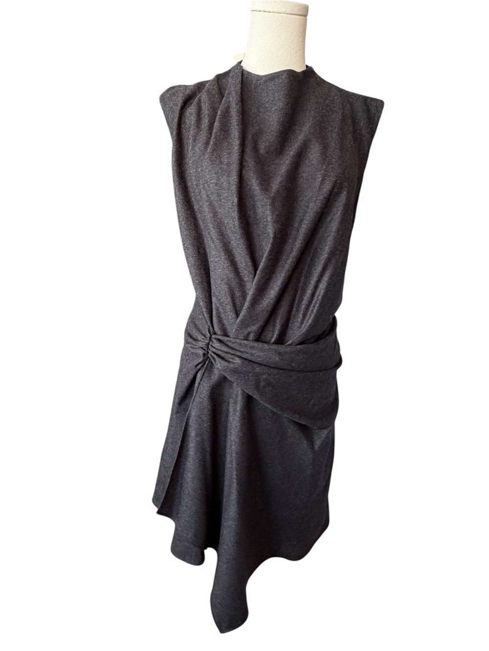A A.L.C. Dion Dress in Charcoal